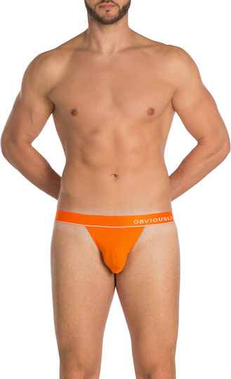 Obviously Apparel Ανδρικό Sexy String Πορτοκαλί