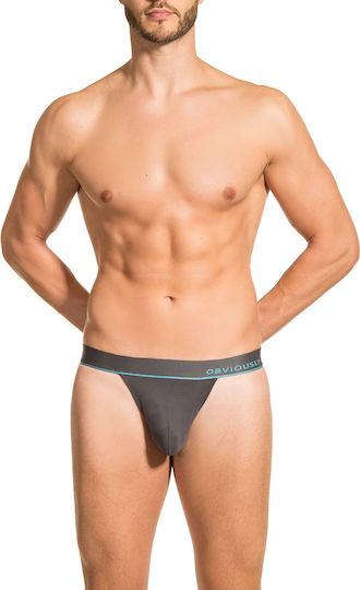 Obviously Apparel Ανδρικό Sexy String Γκρι