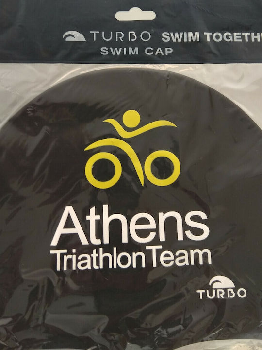 Turbo Σκουφάκι Κολύμβησης Ενηλίκων Μαύρο