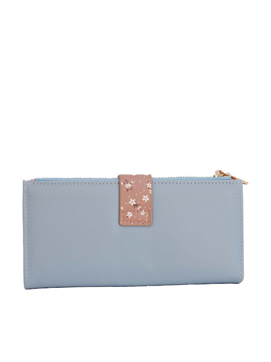 Small Women's Wallet Classic Light Blue