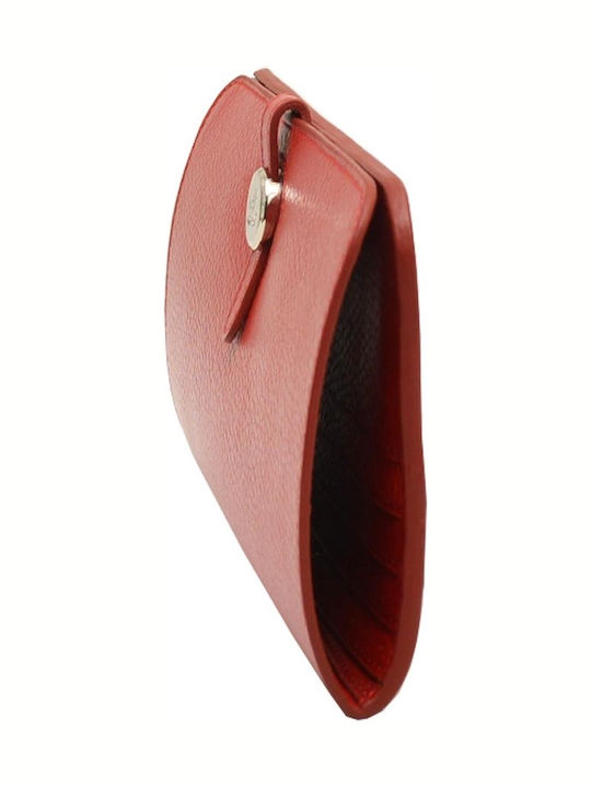 Large Leather Women's Wallet Classic Red