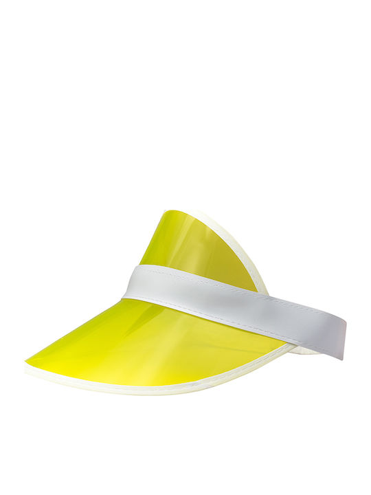 Brims and Trims Γυναικείο Καπέλο Visor Κίτρινο