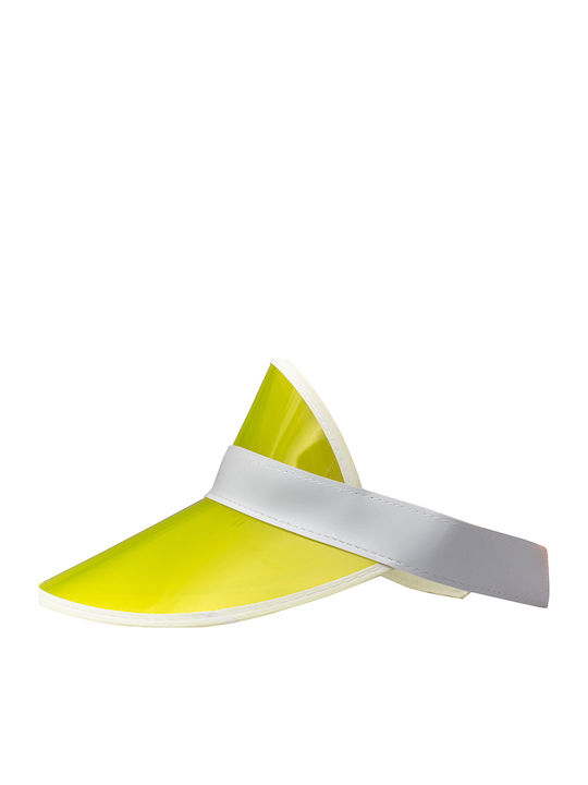 Brims and Trims Γυναικείο Καπέλο Visor Κίτρινο