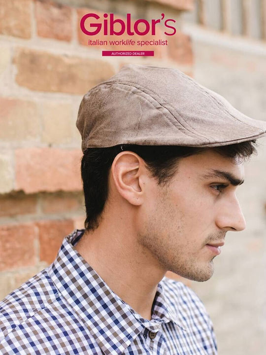 Giblor's Men's Beret Brown