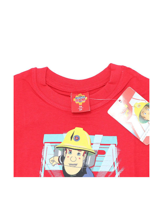 Kinder-T-Shirt Rot