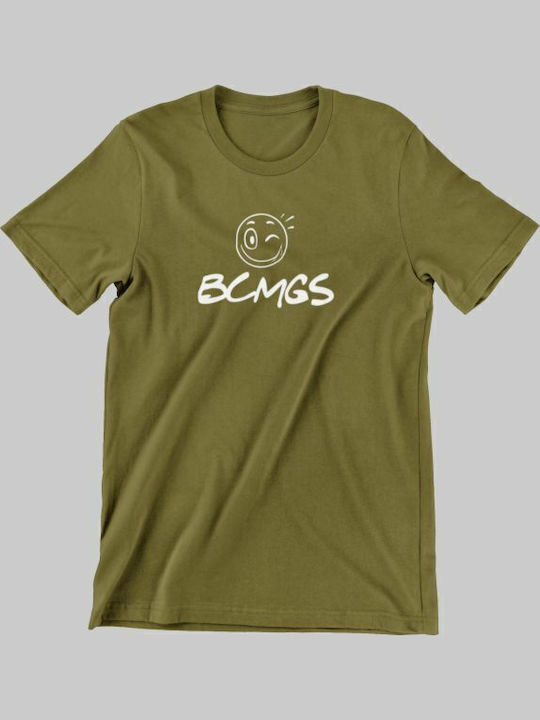Kinder-T-Shirt Khaki Bad Choices