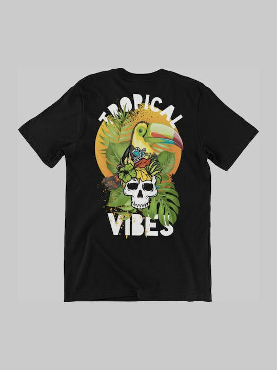 Kids' T-shirt White Tropical Vibes