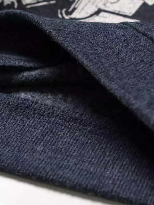 Kinder-Sweatshirt Blau Spaceman