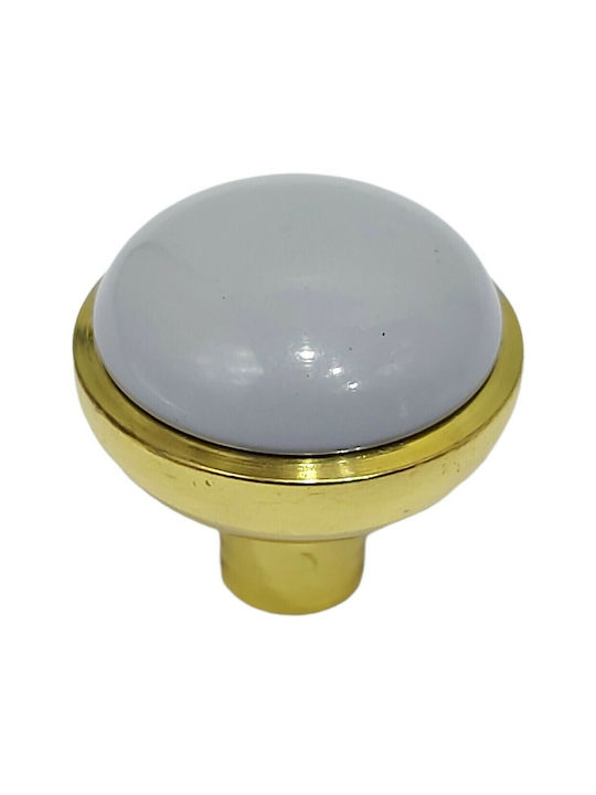 Knob Furniture made of Metallic Gold-grey 11221-20A1 1pcs