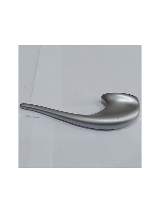 Obispa Handle Furniture made of Metallic & Zamak in Silver Color 200mm (Center Distance 32mm) 0084-032-10C1 1pcs