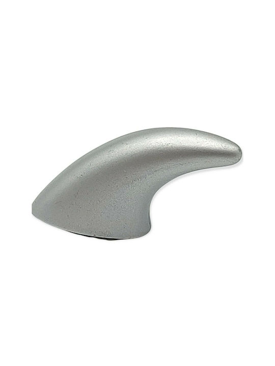 Pamar Buton Mobilier din Zamak & Metal Chrome-matte 20mm (Distanța între Centre 20mm) 0282-000-10C1 1buc