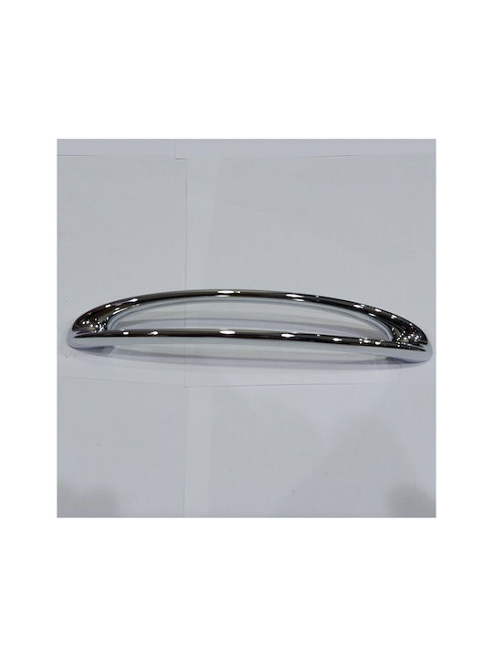 Furnipart Mâner Mobilier din Metal & Zamak Crom lustruit 185mm (Distanța între Centre 160mm) 7536-160-0A 1buc