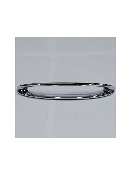 Furnipart Mâner Mobilier din Metal & Zamak Crom lustruit 185mm (Distanța între Centre 160mm) 7536-160-0A 1buc