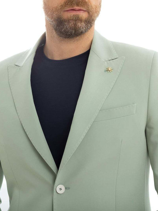 Manuel Ritz Men's Suit Green