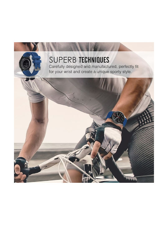 Watch Gt2e 46mm Λουράκι Σιλικόνης Μαύρο (Huawei Watch GT 2e)