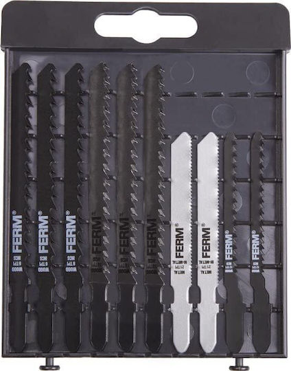 Ferm Jig Saw Blade for Wood 10pcs JSA1004