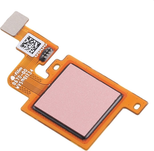 Flex Cable with Fingerprint in Rose Gold colour for Xiaomi Mi 5X/Mi A1