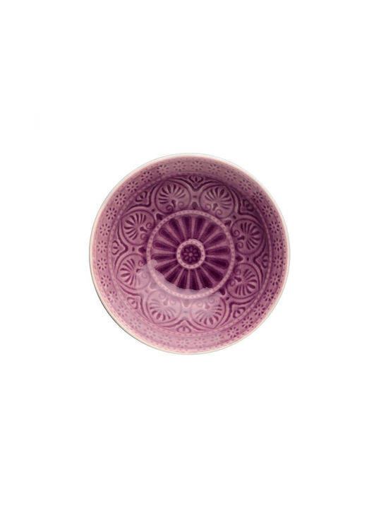 Butlers Sumatra Serving Bowl Round Ceramic Purple with Diameter 14cm
