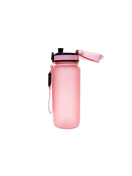 Vidro Vidro Bpa Free Sticlă de apă Plastic 650ml Pink Vidro Vidro Bpa Free Sticlă de apă Plastic 650ml Pink