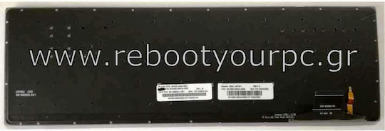 Green Cell Πληκτρολόγιο Laptop για Asus χωρίς Πλαίσιο και Διάταξη Αγγλικά (US) σε Μαύρο χρώμα UX51VZ