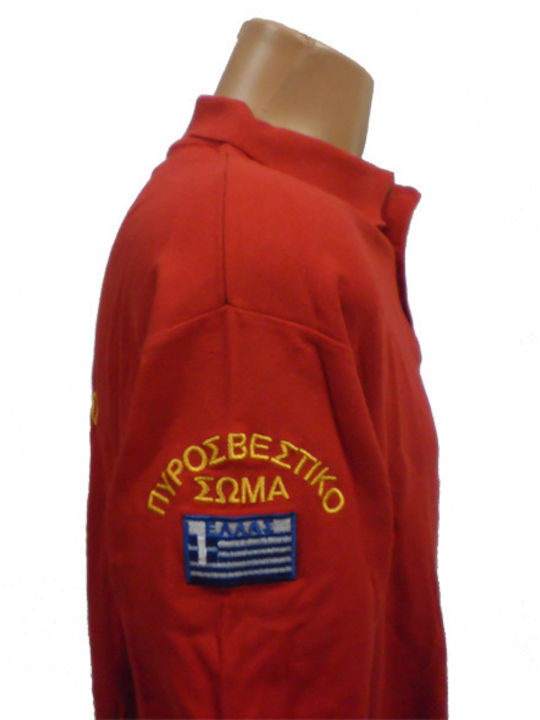 All About Army 001516 Polo cu mânecă scurtă Pompieri
