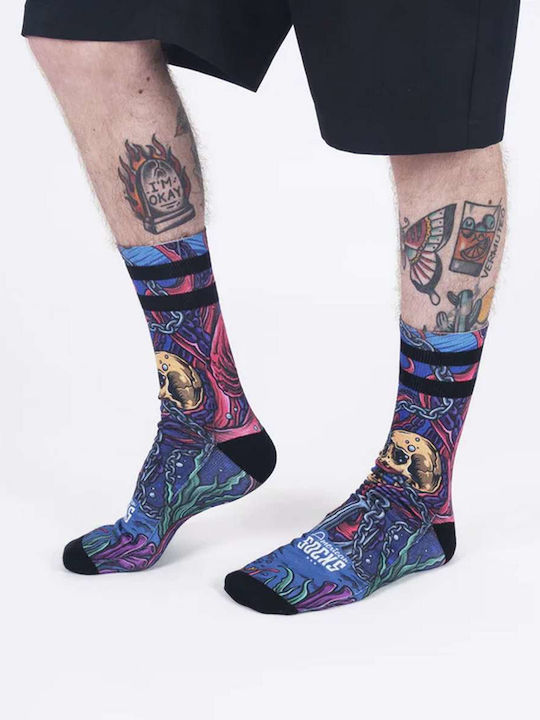 American Socks Octopus Herren Gemusterte Socken Mehrfarbig 1Pack