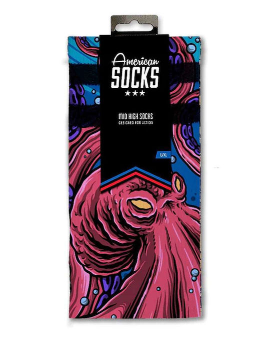 American Socks Octopus Herren Gemusterte Socken Mehrfarbig 1Pack
