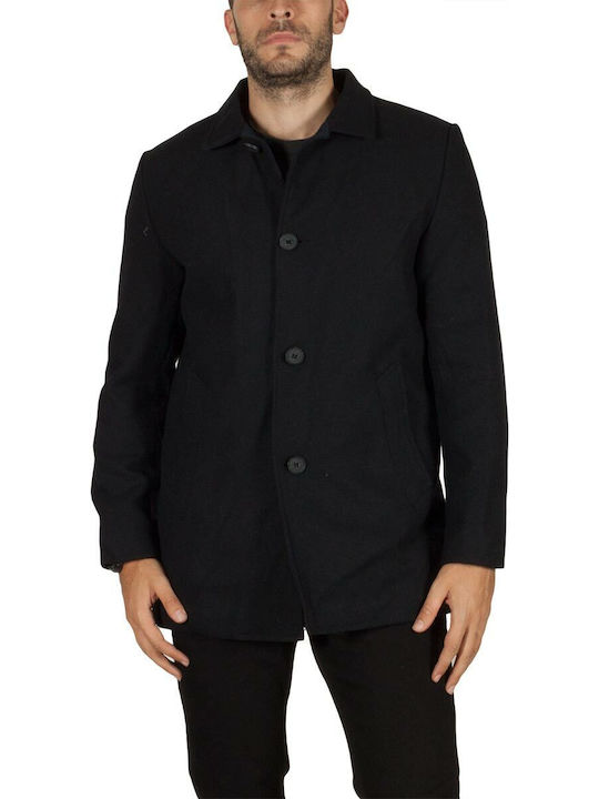 Tokyo Laundry Men's Half Coat Navy