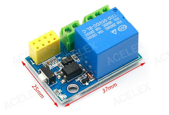 Esp-01 Wifi Relay Module Esp-01 Microcontroller 801.01.031