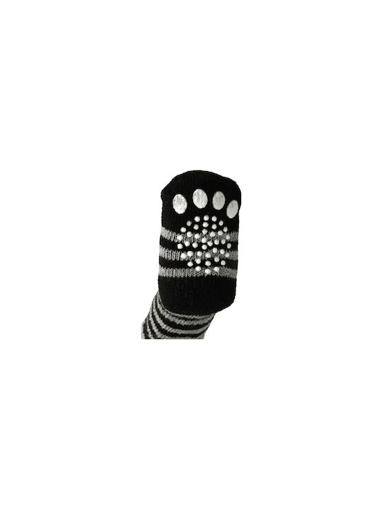 Flamingo Socks Dog in Black Color