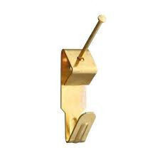 Metallic Frame Kitchen Hook with Nail Gold 10pcs 29211