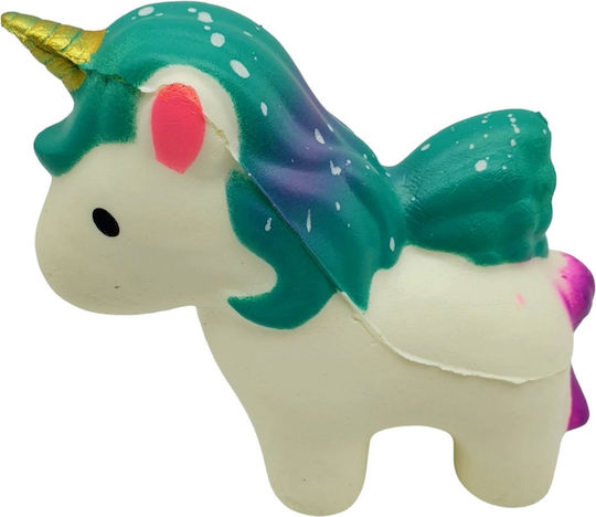 Unicorn Squishy Μονόκερος Αφρώδες Λευκό