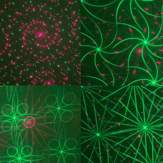 Proiector De Crăciun Laser Cu Iluminare Verde / Roșie IP44 Pentru Exterior