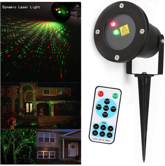 Christmas Spotlight Laser IP44 Outdoor with Remote Control