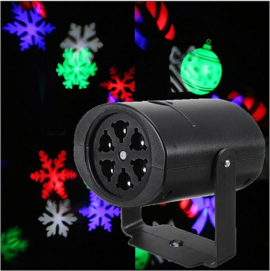 Χριστουγεννιάτικος Προβολέας Laser LED IP20 Εσωτερικού Χώρου