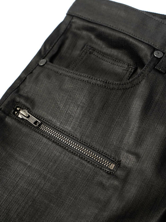 Jean Men's Jeans Pants with Slim Fit Black