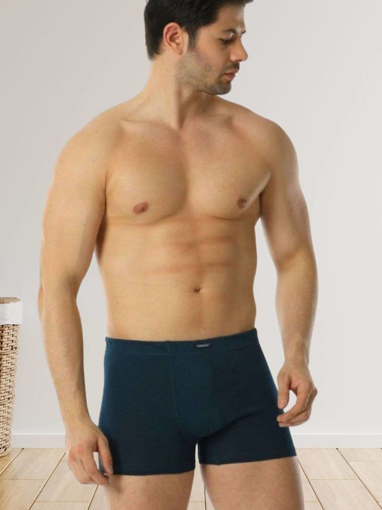 Men's Boxer Petrol Blue