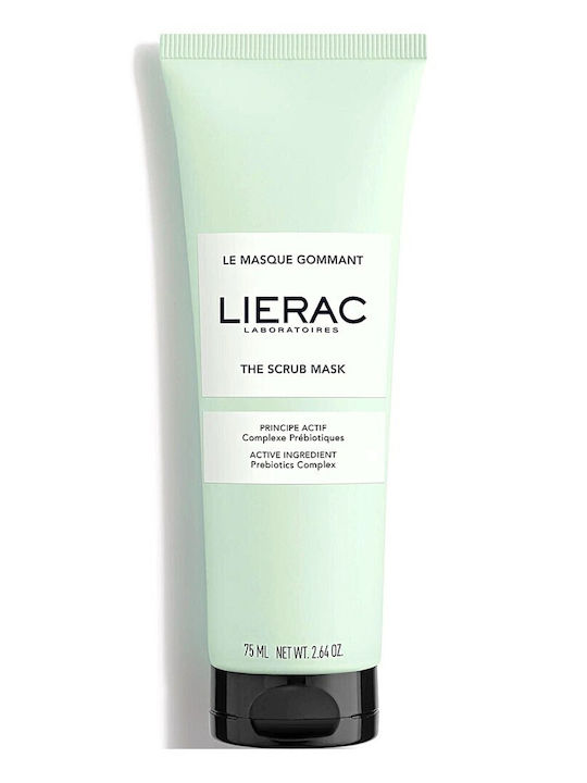 Lierac The Scrub Mask Prebiotics Complex & The Cleansing Foam Skin Care Set for Facial Cleaning 2pcs