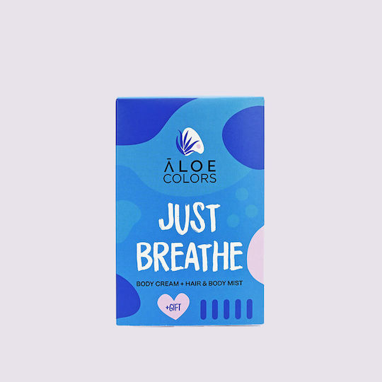 Aloe Colors Just Breathe Σετ Περιποίησης για Ενυδάτωση 3τμχ