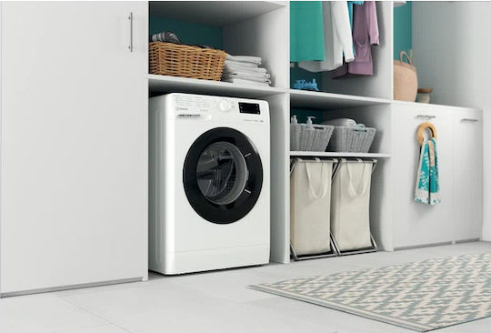 Indesit Πλυντήριο Ρούχων 8kg 1400 Στροφών MTWE 81495 WK EE