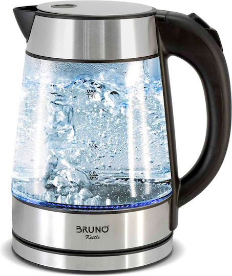 Bruno Kettle 1.7lt 2200W Silver