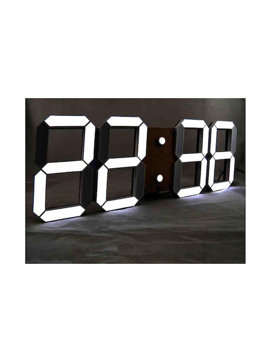 Ceas De Masă Digital Cu Ceas Deșteptător Negru AT00001561