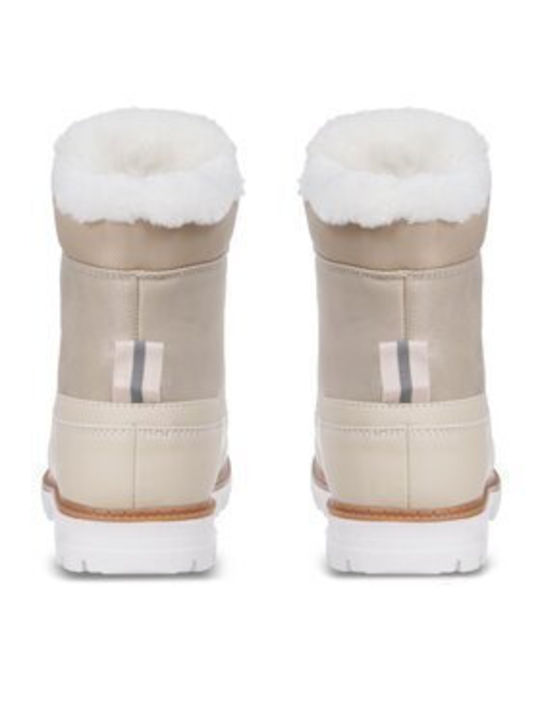 Damen Chelsea Stiefeletten Weiß