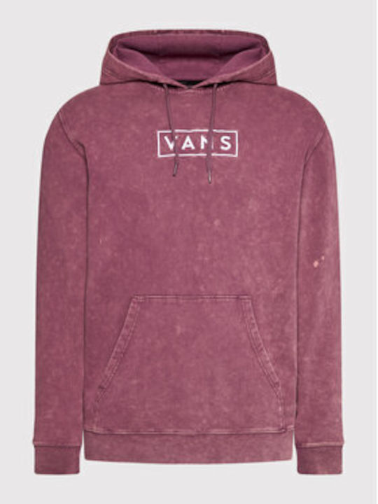 Vans Easy Men's Sweatshirt with Hood Pink