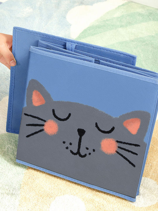 Songmics din Țesătură Box Set Multicolor 30x30x30cm 3buc