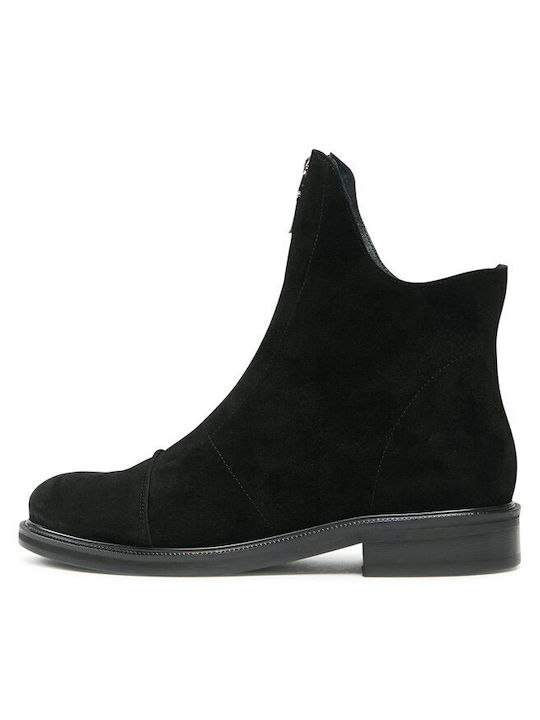 Suede Women's Chelsea Boots Black