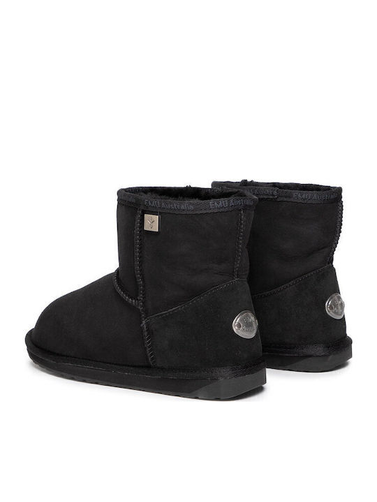 Stinger Suede Women's Ankle Boots Black