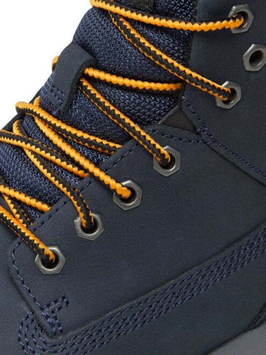 Timberland Killington Kids Leather Boots with Lace Navy Blue