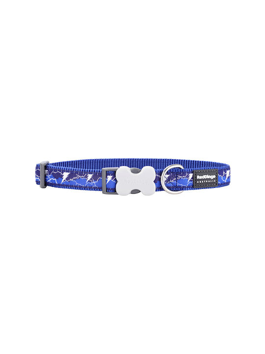 Reddingo Style Dog Collar Leather in Blue color