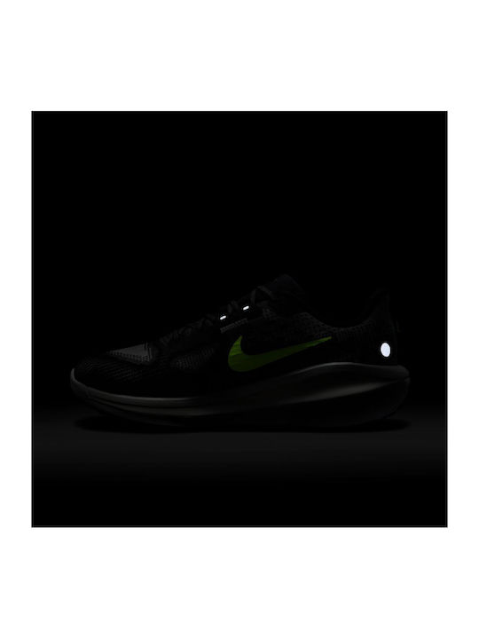 Vomero 17 Men's Sport Shoes Running Black / Volt / Lt Smoke Grey / White